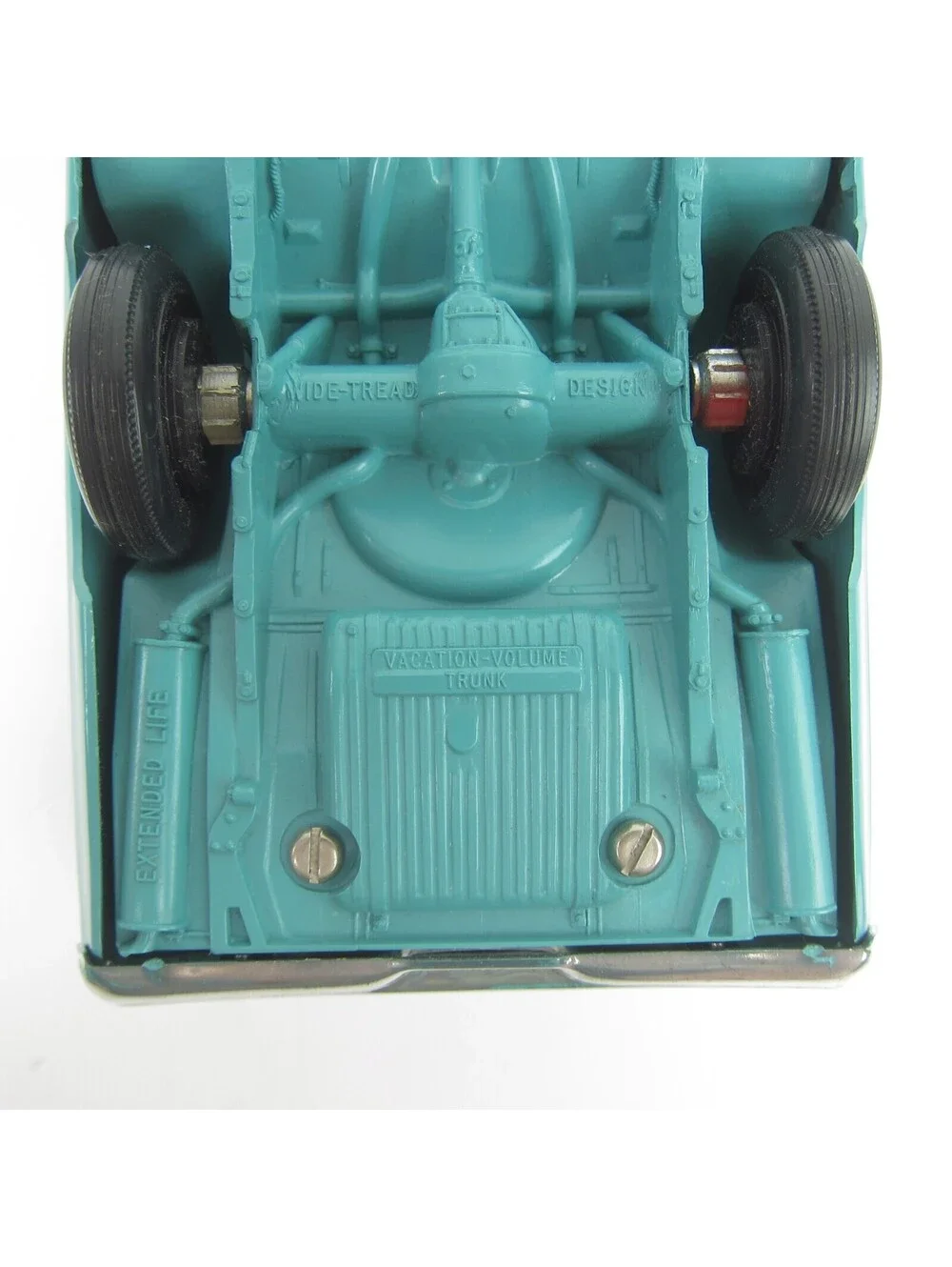 Vintage 1964 Ford Galaxie Sedan Dealer Promo Model Car 500 XL Turquoise Blue